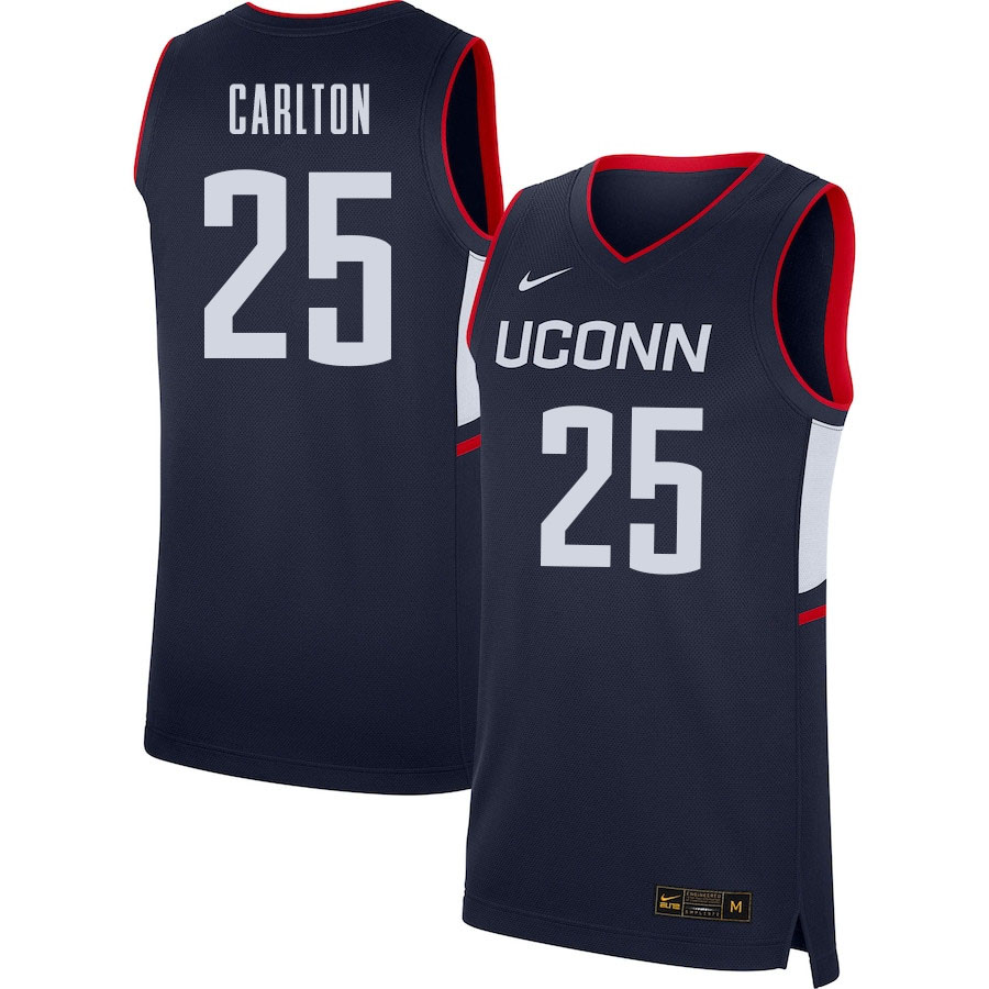 2021 Men #25 Josh Carlton Uconn Huskies College Basketball Jerseys Sale-Navy - Click Image to Close